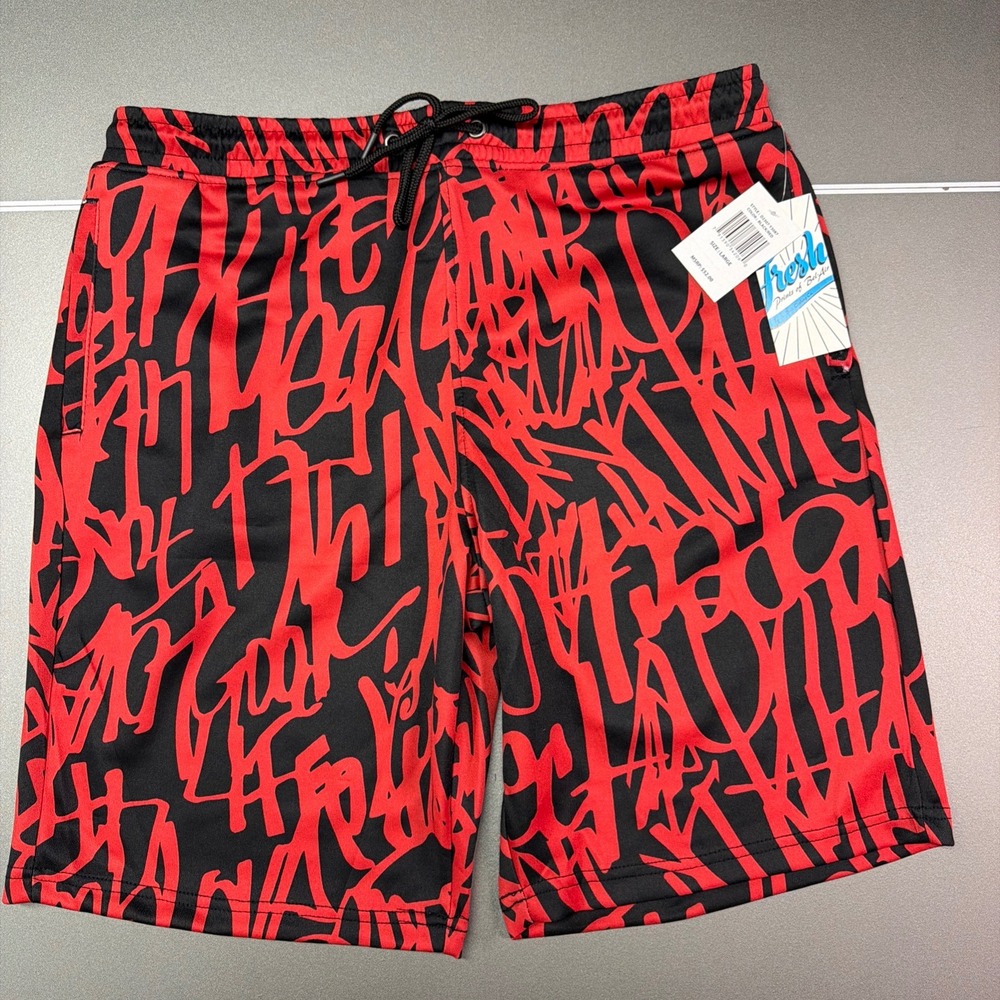 Fresh Prints of Bel-Air By Drill Clothing Co. Men's Size Large Board Shorts NWT!